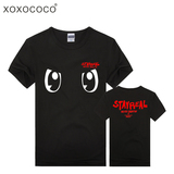 XOXO COCO 夏季新款T情侣短袖T恤五月天 阿信同款短袖T恤2016潮款