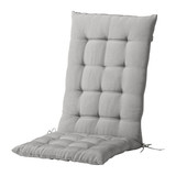 重庆宜家IKEA代购HÅLLÖ哈露座垫/靠垫夏季四季通用办公室椅垫灰色
