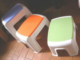 3件包邮加厚儿童塑料凳 成人换鞋凳凳多用双色凳 休闲凳儿童座椅