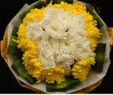 白色黄色菊花祭奠清明节冬至扫墓花束上海同城鲜花速递