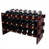 时尚红酒架实木酒架子葡萄酒架摆件欧式酒瓶木架木制创意木质酒柜
