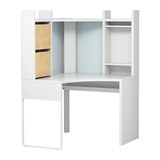 IKEA无锡宜家代购专业正品保证书桌 米克 转角工作台仿桦木电脑桌
