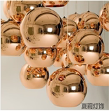 特价促销玻璃圆球吊灯创意餐厅咖啡厅酒吧台过道灯太空电镀球吊灯