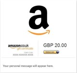 英国亚马逊礼品卡1英镑 Amazon Gift Card 实时汇率定制