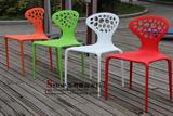 特价时尚创意塑料椅子宜家家用现代简约餐椅个性咖啡休闲椅洽谈椅