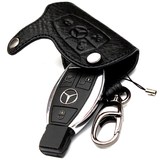 奔驰钥匙包改装内饰真皮 奔驰钥匙套B200 ML350 S级C级 E260 s400