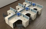江苏办公家具 6人屏风隔断工作位 简约职员卡座电脑桌 办公桌特价