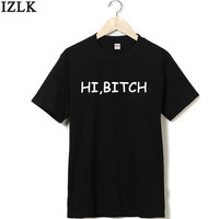 izlk 欧美朋克轻摇滚hi美剧bitch潮流街舞bboy街头男女装短袖t恤
