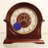 包邮威灵顿钟表客厅小号复古欧式实木台钟简约床头卧室时钟座钟
