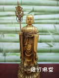 开光特价地藏王菩萨纯铜佛像 铜佛像 地藏菩萨高20厘米