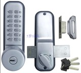 手动上锁 通道门 机械密码锁 房门锁 木门锁密码锁电子密码锁