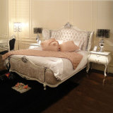 欧式床实木床双人床1.8米新古典现代简约布艺公主床1.5米田园家具