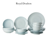 外贸陶瓷餐具英国皇家道尔顿御用ROAYL DOULTON 新骨瓷套装餐具