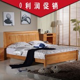 特价实木床1.5 1.8米小床家具/橡木床/单人床/双人床/儿童床