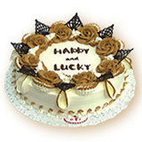 红宝石蛋糕食品 生日蛋糕8寸10寸12寸16寸特色鲜奶蛋糕18#*送上海