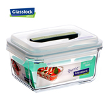 韩国Glasslock钢化玻璃保鲜盒大容量手提密封储物盒MHRB180 1.8L
