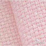 心海手工坊·十字绣绣布·14ct韩国Delight粉红色珍珠面料
