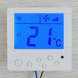 莱珂K601中央水冷空调液晶温控器风机盘管温度控制器控温开关特价
