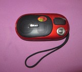正品 多来米K81便携式插卡小音箱 MP3随身听/晨练收音机 歌词显示