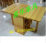 实用实木精品 一桌四凳 /松木折叠餐桌 /时尚餐桌/厂家直销