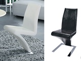 电脑椅现代时尚简约宜家酒店餐椅餐桌休闲椅黑白色特价不锈钢餐椅