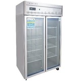 爱雪 大二门陈列柜 立式玻璃门展示柜 大容量冷藏柜冰箱 全国联保