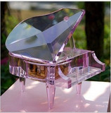 水晶音乐盒钢琴八音盒千与千寻送女友生日创意礼品情人节礼物DIY