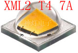 原装CREE科锐 XML2 T4 7A XM-L2 大功率LED灯珠 10W 暖白光 黄光