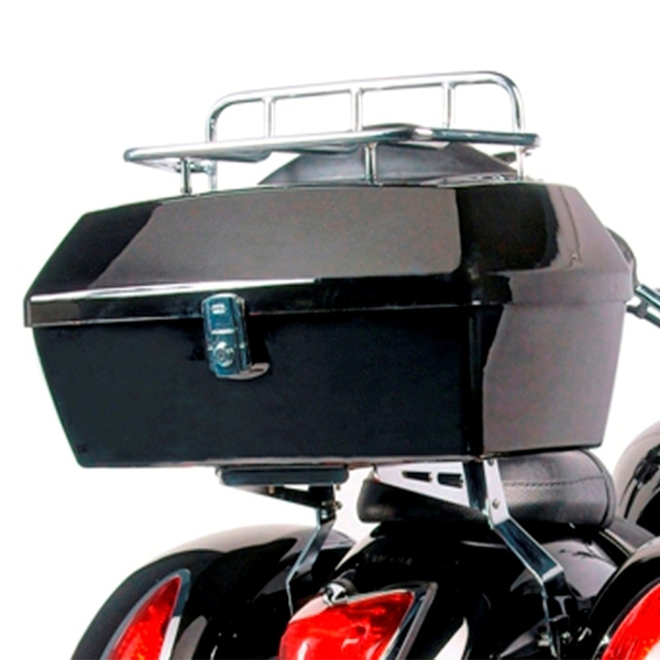 超值欧美进口king哈雷摩托车配件改装特大号黑色后备箱/尾箱包邮