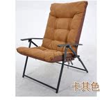 折叠靠背椅成人单人不锈钢便携阳台午休家用办公宜家电脑椅躺椅