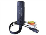 天敏UV200 USB音视频采集卡 AV监控卡 AV/SV录像 连机顶盒看电视