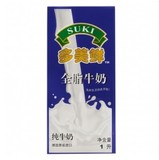 包邮 德国 进口SUKI 多美鲜全脂牛奶 1L*12