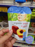 澳洲直邮 Bellamy's贝拉米有机蜜桃苹果泥 婴儿辅食 4个月以上