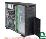 超微CSE 743TQ 865B SQ塔式服务器机箱 超微机箱电源 静音机箱