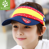 潮空顶！韩国儿童帽子男女童大童男孩夏天鸭舌棒球遮阳韩版太阳帽