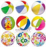 包邮 原装正品INTEX沙滩球 海滩球 充气球 水球戏水玩具加厚