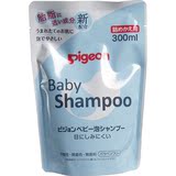 日本原装 Pigeon贝亲婴儿宝宝泡泡沫洗发水露替换装300ml新生儿