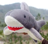 毛绒玩具 可爱鲨鱼大公仔  抱枕 生日礼物  鲨鱼娃娃摆件 包邮