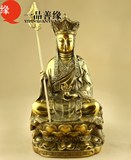 九华山高僧开光加持纯铜佛像 地藏王菩萨坐像 小佛像 全国包邮