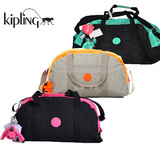美国正品 Kipling 吉普林 SL4756 双拉链 拼接休闲 旅行包