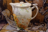 西洋古董收藏品欧洲古董瓷器西洋古董瓷器英国古董瓷器经典茶壶
