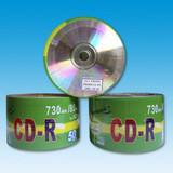 高品质 CD-R 裸片 50片 无标刻录光盘 空白碟 未印刷盘 原料国A
