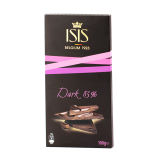 进口食品 爱思精品黑巧克力100g 85%纯 热销产品 黑巧克力 排块