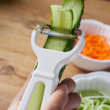 日本进口刨丝器 不锈钢多功能蔬菜切菜器 厨房手动土豆擦丝切丝器