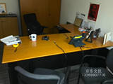 嘉盛中心香港美时老板桌 LAMEX经理桌 二手办公家具经理主管桌