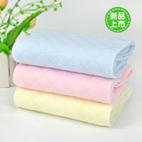 新生儿彩色三层生态棉尿布婴儿透气纯棉可洗尿片多色可选夏季薄款