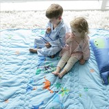 韩国代购milo&gabby宝宝游戏垫 纯棉床垫婴儿童床上用品包邮