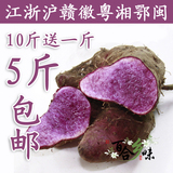 2015江西农家紫山药新鲜脚板薯种毛薯紫人参紫淮山紫薯有机蔬菜