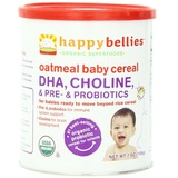 美国喜贝 Happy baby 米粉营养辅食 高铁DHA益生菌有机燕麦粉2段