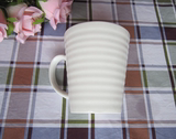 英式白色浮雕咖啡杯水杯陶瓷茶杯创意可爱杯子白酒杯热卖特价包邮